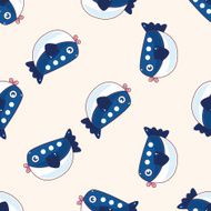 fish cartoon sticker icon
