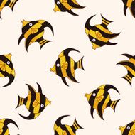 fish cartoon sticker icon N2