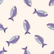 fish cartoon sticker icon N4