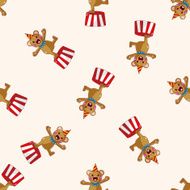 circus animal cartoon sticker icon N6