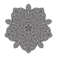 celtic knot pattern card mandala amulet N22