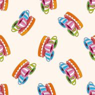 Amusement park facilities cartoon sticker icon N12