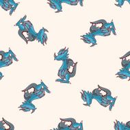 dragon cartoon sticker icon N2