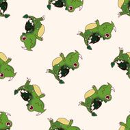 dragon cartoon sticker icon N3