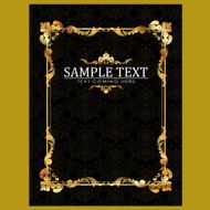 Gold Frames template