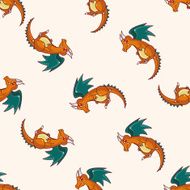 dragon cartoon sticker icon N7