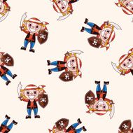 pirate cartoon sticker icon N3