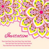 invitation mandala card9 N3