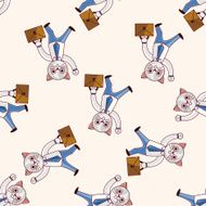 cat cartoon sticker icon N3
