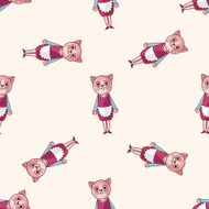 cat cartoon sticker icon N4