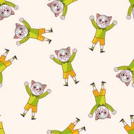 cat cartoon sticker icon N7