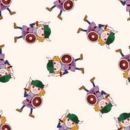 vikings cartoon sticker icon N2