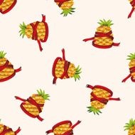 vegetables and fruits cartoon sticker icon N8