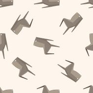 chair cartoon sticker icon N4