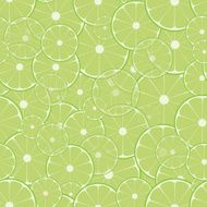 Seamless pattern with limes N2