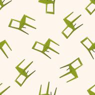 chair cartoon sticker icon N10