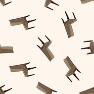 chair cartoon sticker icon N11