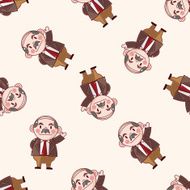 boss cartoon sticker icon N3