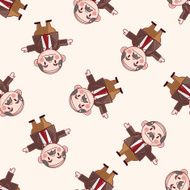 boss cartoon sticker icon N4