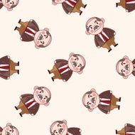 boss cartoon sticker icon N5