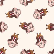 boss cartoon sticker icon N6