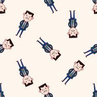 boss cartoon sticker icon N7