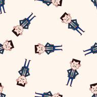 boss cartoon sticker icon N8