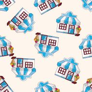 shop store cartoon sticker icon