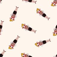 Office worker cartoon sticker icon N5