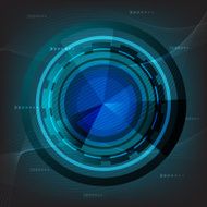 abstract technology background vector design