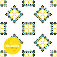 Vector colorful seamless geometric pattern Modern stylish abstract texture N60