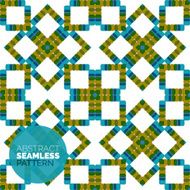 Vector colorful seamless geometric pattern Modern stylish abstract texture N61