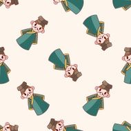 Chinese people cartoon sticker icon N17