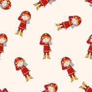fireman cartoon sticker icon N2