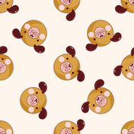 animal cartoon sticker icon N23