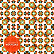Vector colorful seamless geometric pattern Modern stylish abstract texture N68