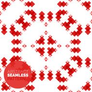 Vector colorful seamless geometric pattern Modern stylish abstract texture N72