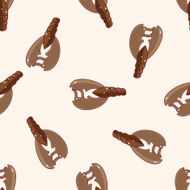 Fishing bait cartoon sticker icon N2