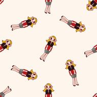Office workers cartoon sticker icon N11