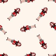 Office workers cartoon sticker icon N12