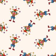 clowns cartoon sticker icon