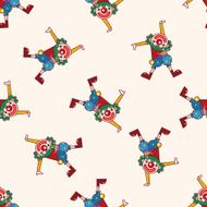 clowns cartoon sticker icon N3