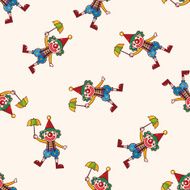 clowns cartoon sticker icon N8