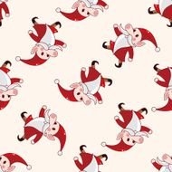elf cartoon sticker icon N8