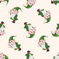 elf cartoon sticker icon N9