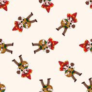 Mexican cartoon sticker icon N3