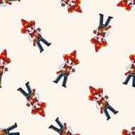 Mexican cartoon sticker icon N7