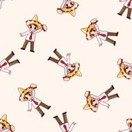 Mexican cartoon sticker icon N9