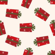 Christmas gifts cartoon sticker icon