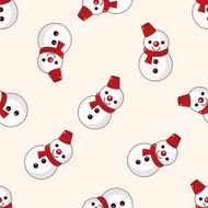 snowman cartoon sticker icon